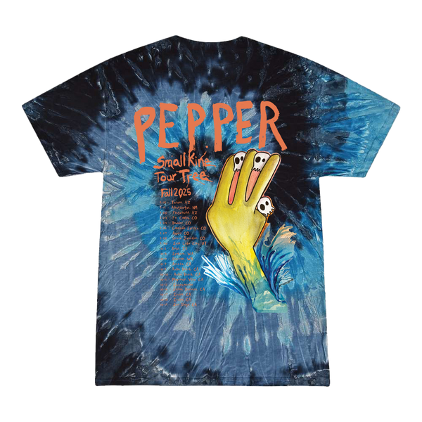 Small Kine Fall Tour Tie Dye Tee