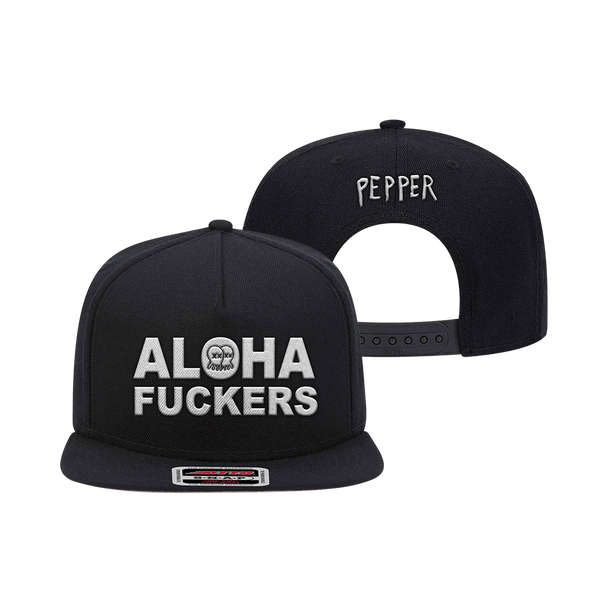 OG Aloha Fuckers Embroidered Snapback Hat