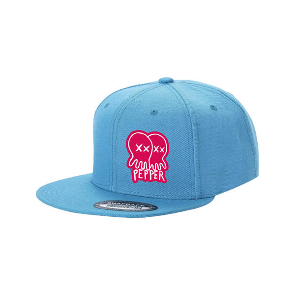 Blue Skullconut Snapback