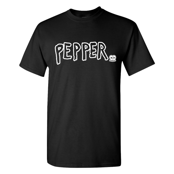 Pepper 2024 Logo Black Tee