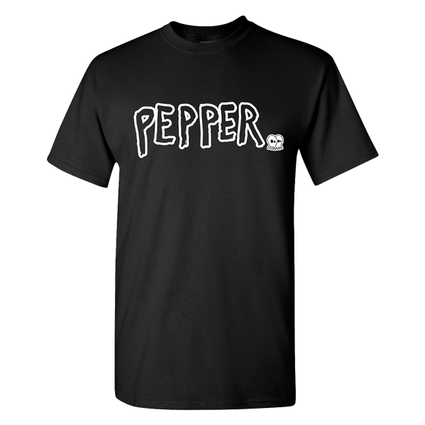 Pepper 2024 Logo Black Tee