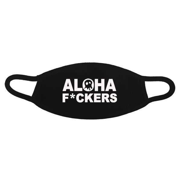 Aloha F*ckers Black Mask